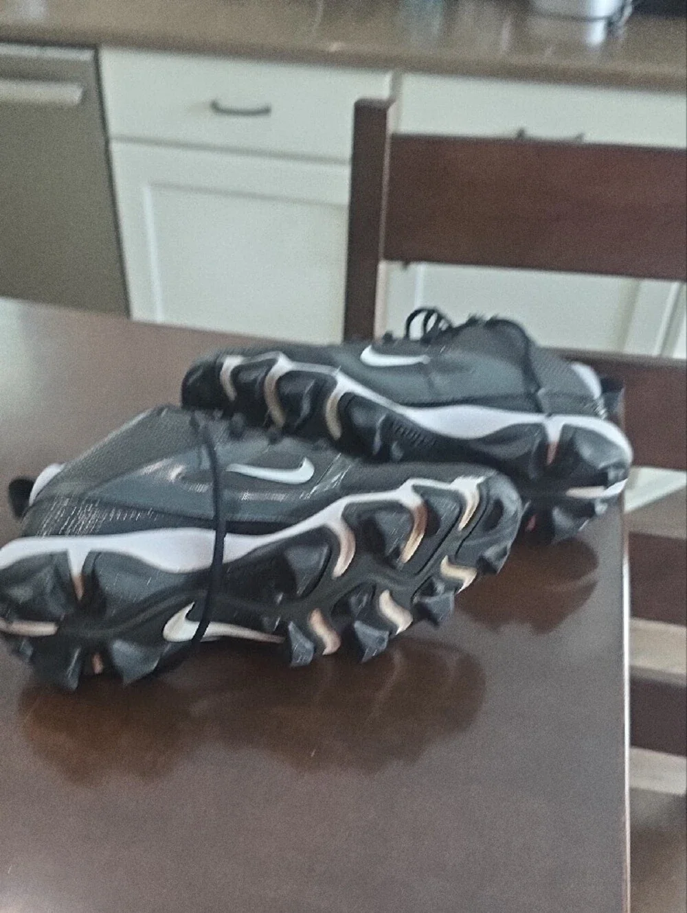 Nike Kids Black and White Lightweight Sneakers